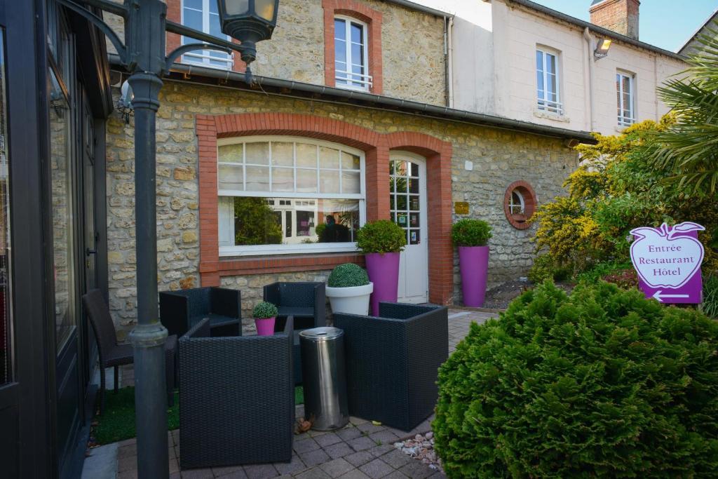 Logis Hotel Restaurant L'Auberge Normande Carentan Kültér fotó